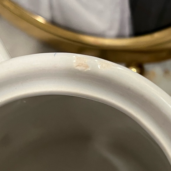 Mt. Clemens Pottery Mardi Gras Collection Tea Pot - Picture 5 of 6